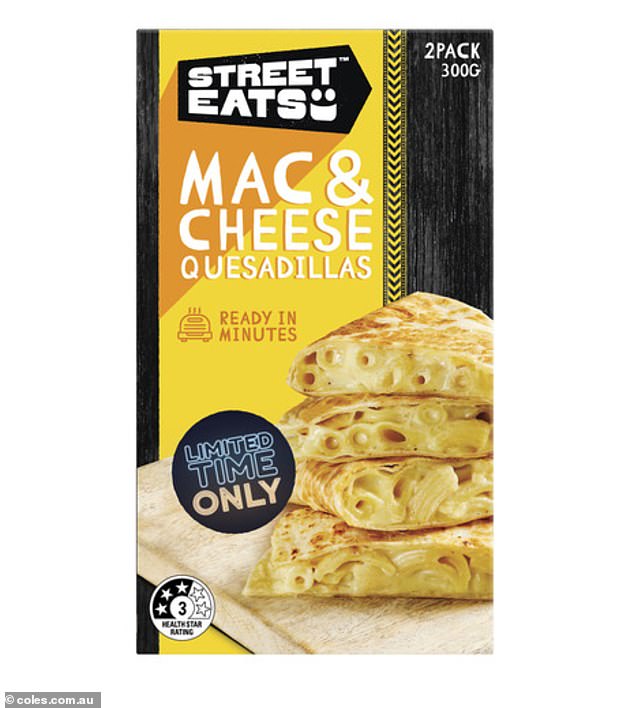 Street Eats, an extension of beloved Australian brand SPC, has launched Mac & Cheese Quesadillas for a limited time only.  This tasty mix is ​​made of macaroni pasta with a homemade creamy cheese sauce wrapped in a tortilla.