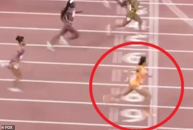 Torrie Lewis has made another impressive sprint breakthrough by beating the world 100m champion and taking a stunning 200m victory in China.