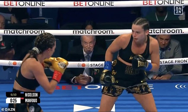 Australia's Skye Nicolson (right) has put together a near-perfect fight to claim a world title.