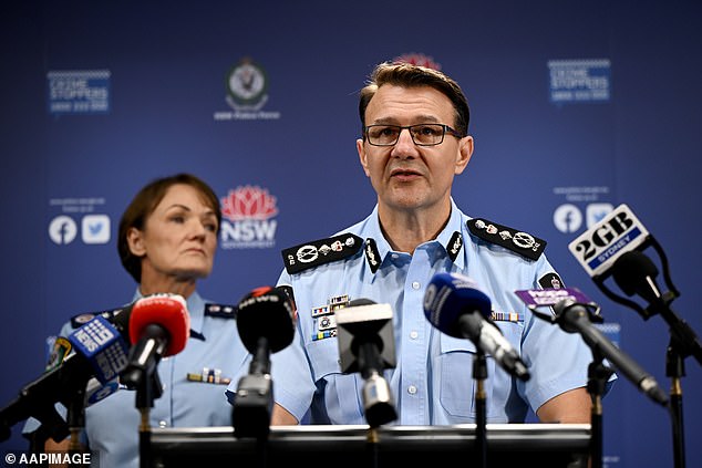 Australian Federal Police Commissioner Reece Kershaw (pictured) has warned that social media companies such as X and Meta are actively spreading misinformation online.