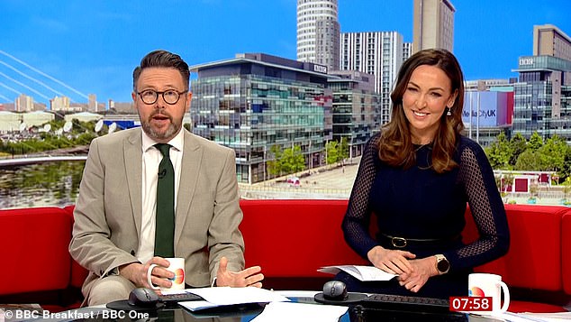 BBC Breakfast presenter Sally Nugent was forced to apologize after a guest swore live on air in an on-air blunder.