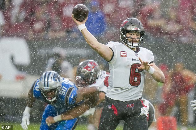 Mayfield was rewarded for a strong season with the Bucs with a new three-year, $100 million contract.