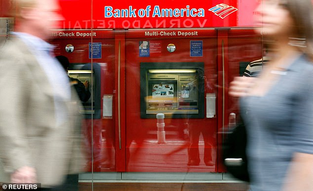 Bank of America reported an 18 percent drop in profits for the first quarter of this year