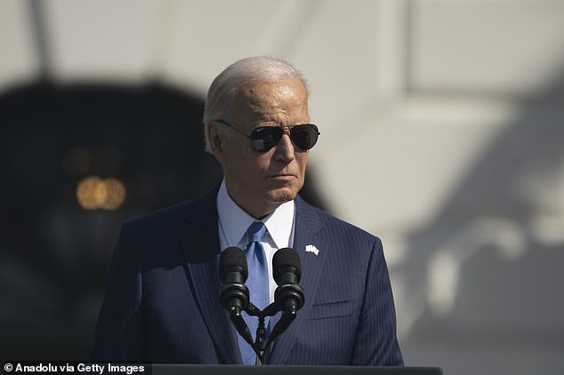 Biden says support for Israel is strong against Iran as
