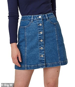 1964 Denim Company Short Skirt ($25)