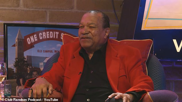 Billy Dee Williams, 87, defended the right of actors to play characters in Blackface while chatting with Bill Maher, 68, on his Club Random podcast episode on Sunday.