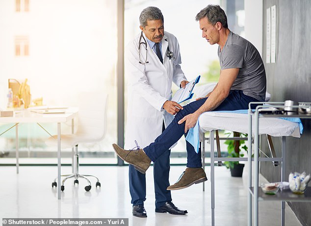 Blood test could detect osteoarthritis in the knees up to eight years before it shows up on x-rays, raising hopes for preventative treatment (file image)