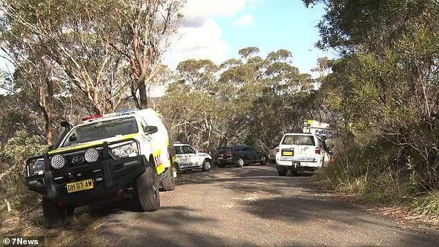 The man, who has not yet been identified, fell from a cliff in New South Wales' Blue Mountains National Park, near Mount Piddington Road, at around 12:10pm on Friday.