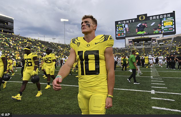 Bo Nix starred at Oregon the past two seasons to become a top draft prospect.