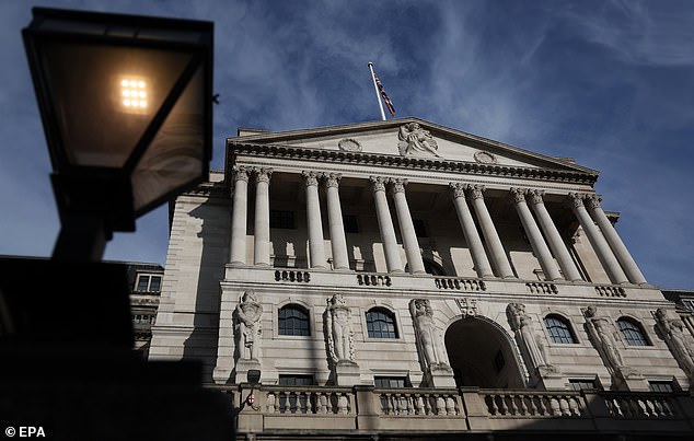 The Bank of England's base rate is now expected to remain above 4.75 percent by the end of the year.