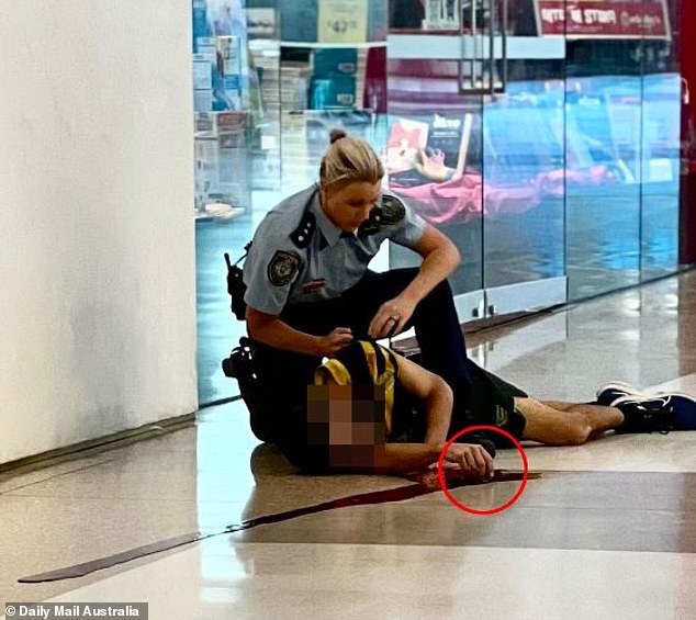 Police were called to Westfield in Sydney's Bondi Junction at 3.30pm on Saturday after reports of a man stabbing shoppers.