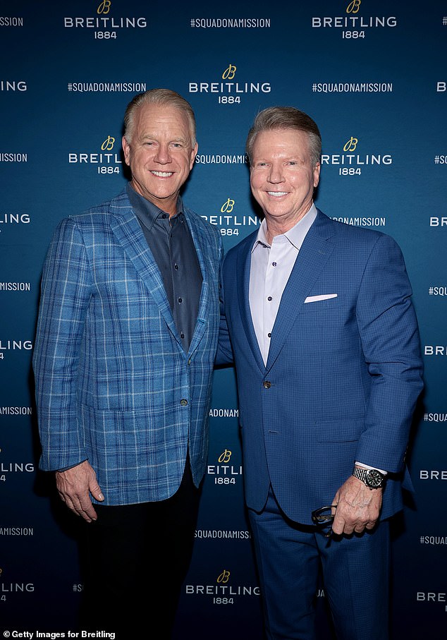 Phil Simms (right) and Boomer Esiason (left) were two of the top QBs of the 1980s and 1990s.