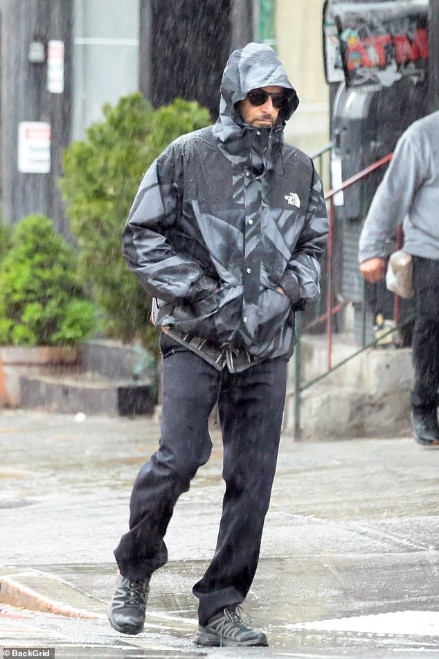 Bradley Cooper braved the rain on Thursday in New York City