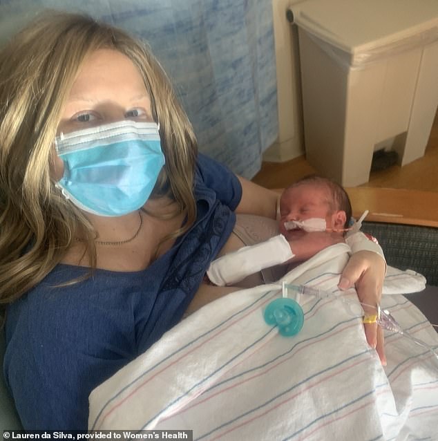 Lauren da Silva, 39, had just found out she was pregnant with her second child, Ryan (pictured), when she was diagnosed with stage three breast cancer.