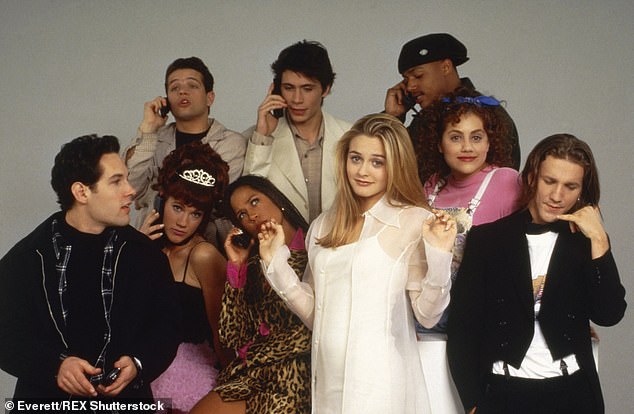 Breckin Meyer spoke about her late Clueless co-star Brittany Murphy, who died at age 32 on December 20, 2009 from pneumonia combined with anemia;  from left to right the cast of Clueless: starring Paul Rudd, Justin Walker, Elisa Donovan, Jeremy Sisto, Stacey Dash, Alicia Silverstone, Donald Faison, Brittany Murphy and Breckin Meyer