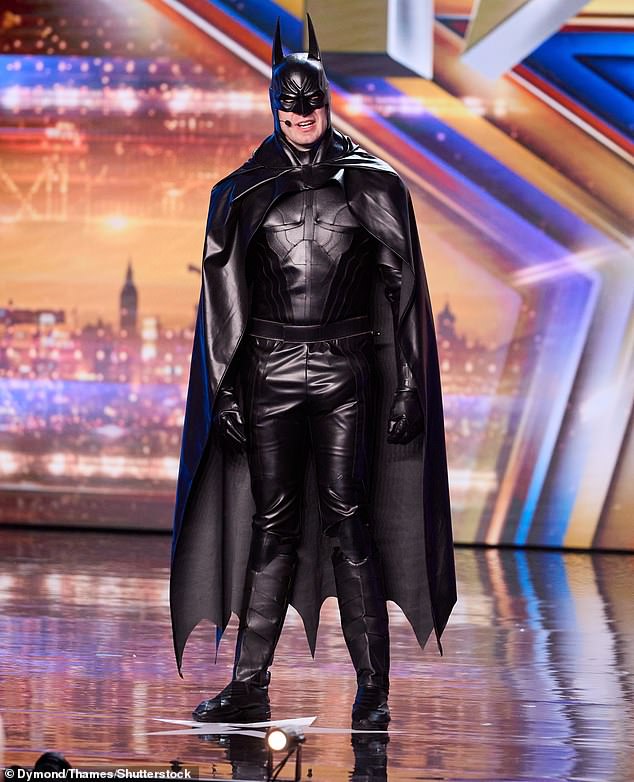 Britain's Got Talent viewers were as stunned as the judges when The Dark Hero took to the stage in Sunday's episode, as fans speculate he could be famous.
