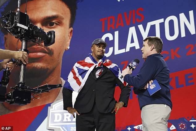 Buffalo Bills seventh round NFL Draft pick Travis Clayton has never