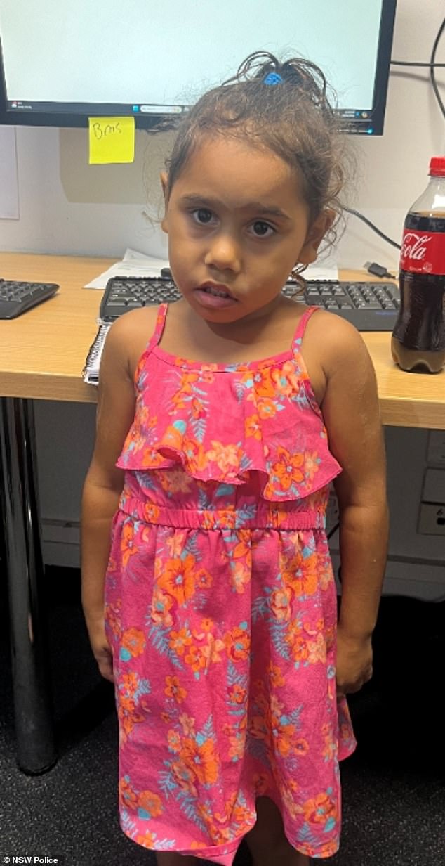 Queensland Police released this image of the young woman and have asked the public for help in locating her parents.
