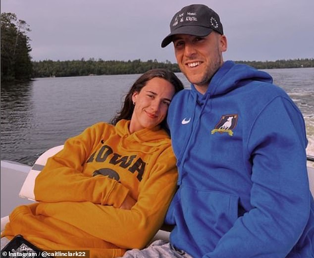 It's unclear when the couple started dating, but Clark posted photos of herself with McCaffrey for the first time in August.