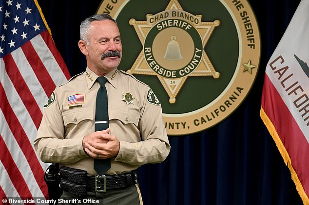 Riverside County Sheriff Chad Bianco criticized Gov. Gavin Newsom for woke policies that he said have contributed to increased crime and homelessness across the state.
