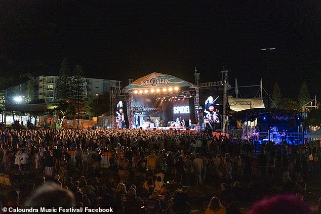 The Caloundra Music Festival attracted 16,000 concertgoers last year.  The festival scheduled for October 2024 has been suspended due to increased costs