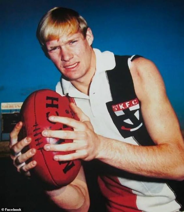 AFL president Richard Goyder says the league will wait for Carl Ditterich's (pictured) court case to play out before deciding whether to remove him from the Hall of Fame.