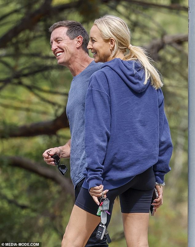 Carrie Bickmore made waves last month when she reunited with her frequent collaborator, Rove McManus.  Both in the photo