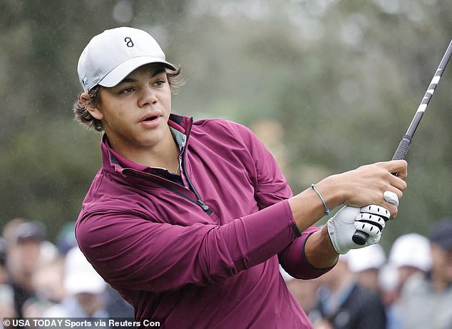 Charlie Woods, 15, will play at The Legacy Golf & Tennis Club in Port St. Lucie, Florida, on Thursday.