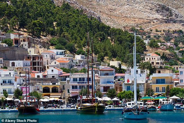 The Greek island of Kalymnos took the crown as cheapest package destination, with a week's stay typically costing £847 per person.