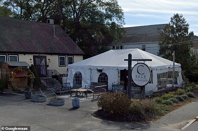 Charles, who had previously appeared on a 2022 episode of Food Network's Chopped, had been a rising star in the culinary world. He is said to have abandoned his restaurant C Salt Wine Bar and Grille (pictured) in Falmouth last summer after 
