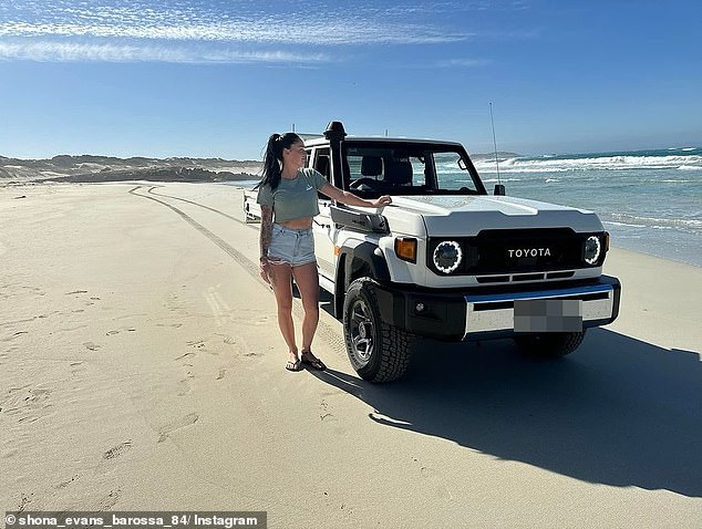 Australians are rebelling against plans to ban petrol and diesel cars in just over a decade, according to the latest vehicle sales figures (pictured is an updated Toyota LandCruiser Series 70).