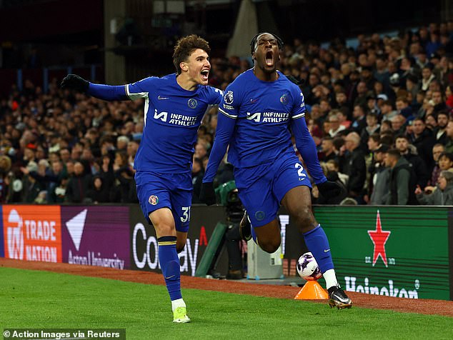 Chelsea's Axel Disasi thought he had done enough to secure three points for his team