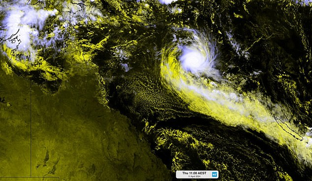The Bureau of Meteorology confirmed that Cyclone Paul had formed in the northeastern Coral Sea early Thursday morning.
