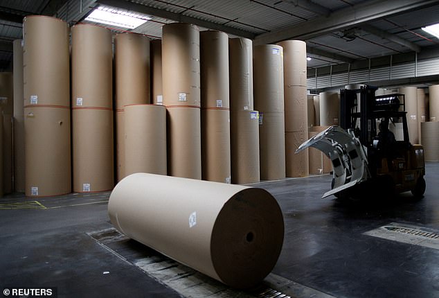 Taking advantage: Packaging giant DS Smith agreed to be acquired by US rival International Paper in £5.8bn deal