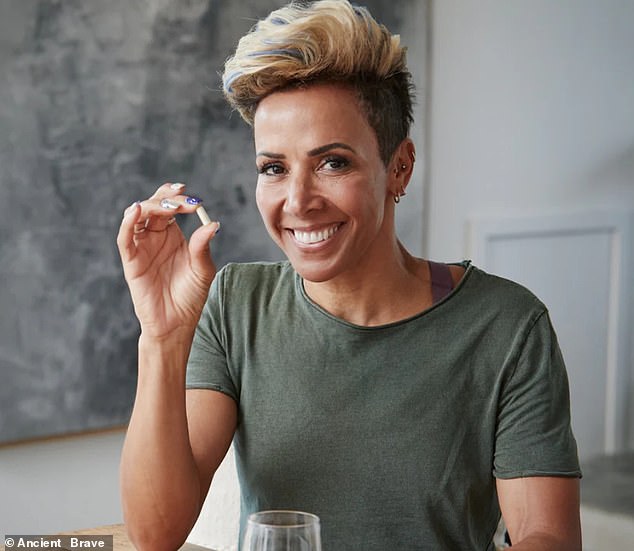 Olympic athlete Kelly Holmes, 54, has collaborated with British wellness brand Ancient + Brave to launch Noble Collagen, an herbal capsule created for joint care and mobility.