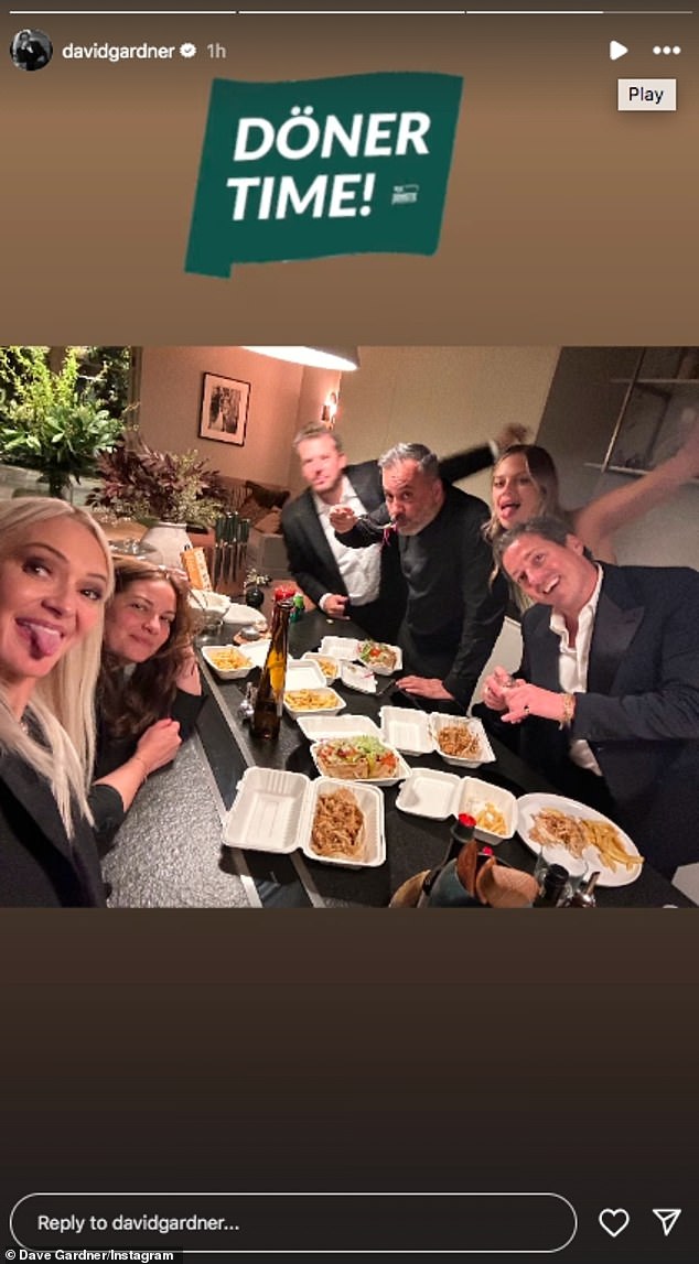 David Beckham's best friend Dave Gardner has revealed that guests at Victoria's star-studded 50th birthday party enjoyed a trip to a kebab shop after the party.