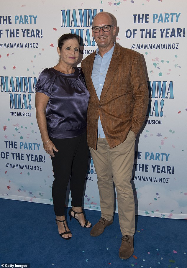 Finance expert David Koch is urging Australian borrowers to be careful when switching to a fixed-rate loan, even if they have much lower rates (pictured with his wife Libby).