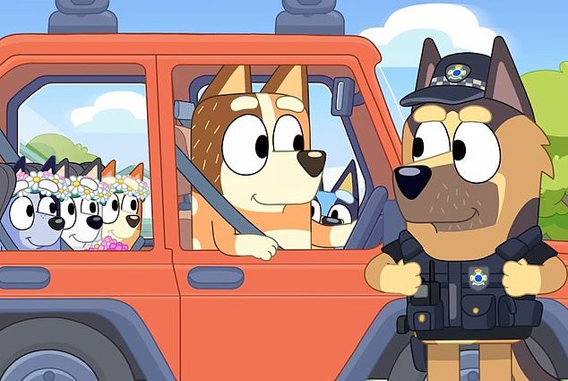 Bluey's fans wondered if Mama Chilli broke the law by making Bluey sit in the front seat.  Under Queensland law, children aged four to seven can only sit in the front seat if all other seats are occupied by children under seven.