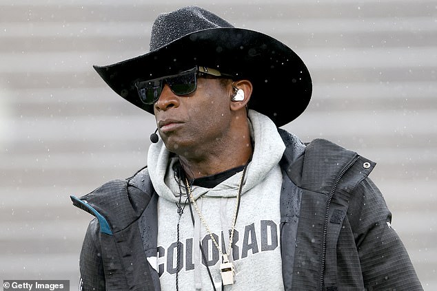 Deion Sanders said he does not plan to follow his children, Shilo and Shedeur, to the NFL