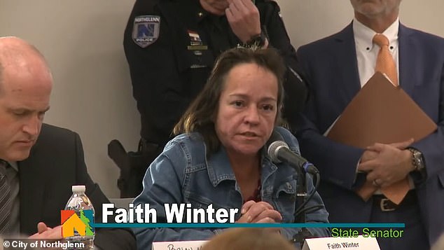 Democratic Colorado State Senator Faith Winter announced she will receive substance abuse treatment a day after showing up drunk at a public meeting.