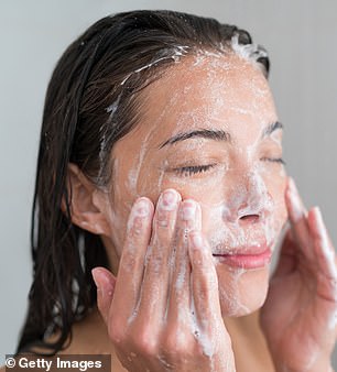 While it may seem like you can remove your blemishes with the perfect cleanser, that's simply not the case (stock image)