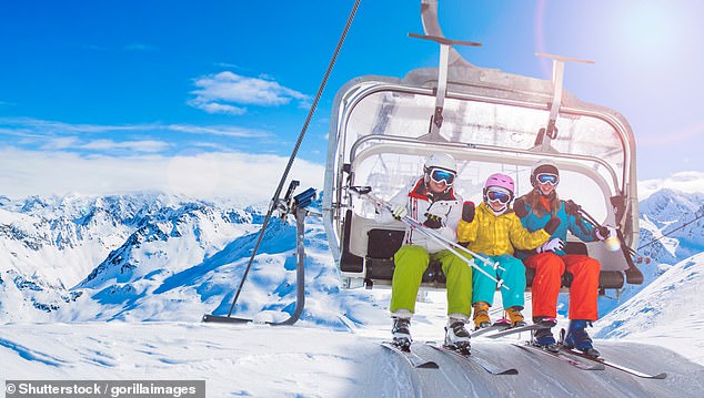 For 13 per cent of Brits, seeing their skis dangling from the chairlift is their fondest memory.