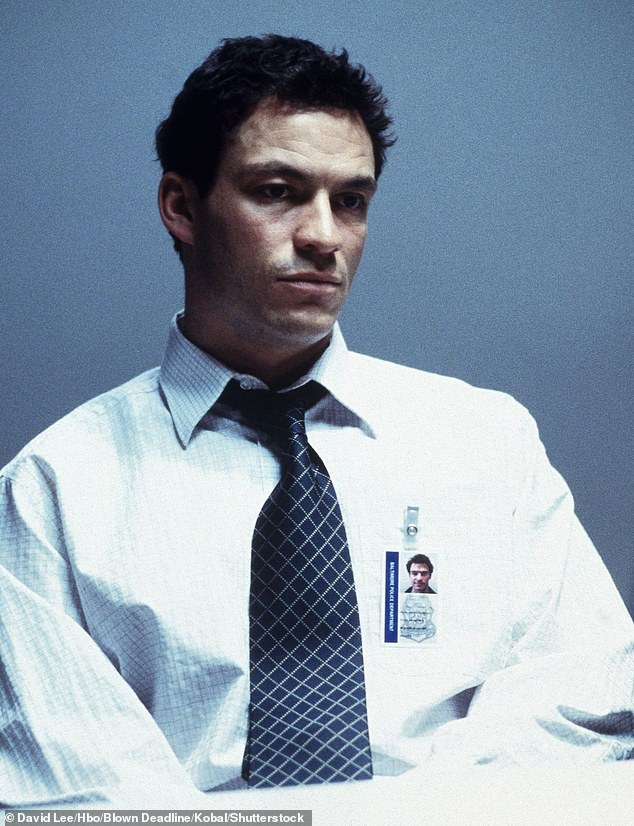 Dominic West, 52, played troubled Detective Jimmy McNulty (pictured) on the cop show across all five seasons.