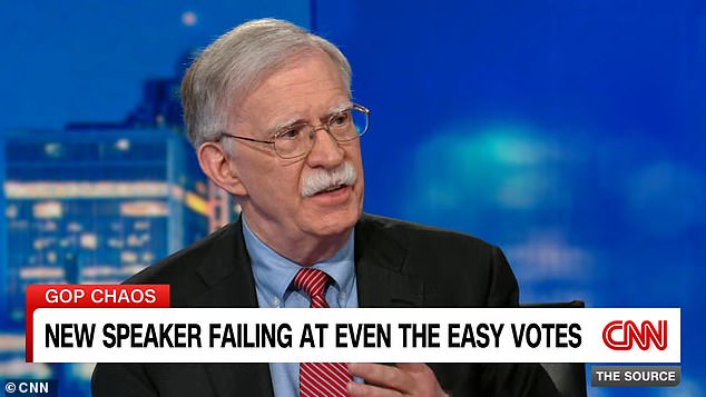 Trump's former National Security Advisor John Bolton reveals for the first time that he voted for former Vice President Dick Cheney in 2020