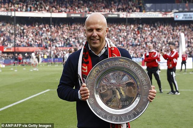Arne Slot gave Feyenoord the title in Holland and has done the same again in his first season in Liverpool.