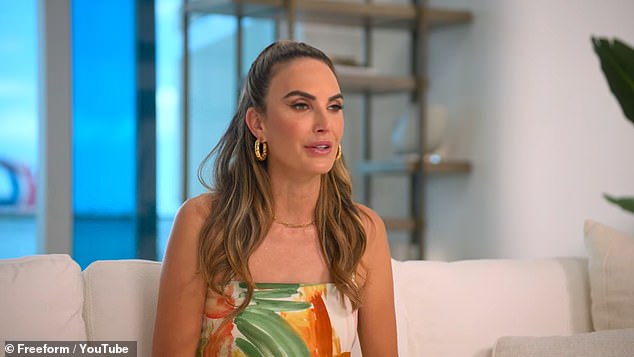 Elizabeth Chambers opens up about life after her ex-husband Armie Hammer's various scandals and reveals that her children have no idea about them.