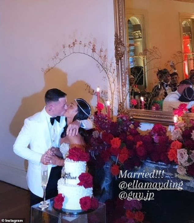 Ella Ding marries Guy Palermo in surprise ceremony