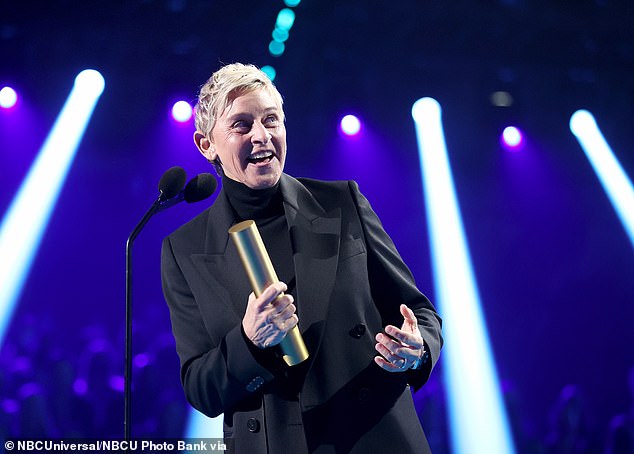 DeGeneres has insisted that the toxic workplace scandal was not the reason she ended her show and that she always planned to end the series after season 19;  seen in 2021