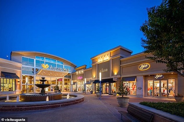 The Augusta shopping center in Georgia has been closed after gunshots were heard inside.