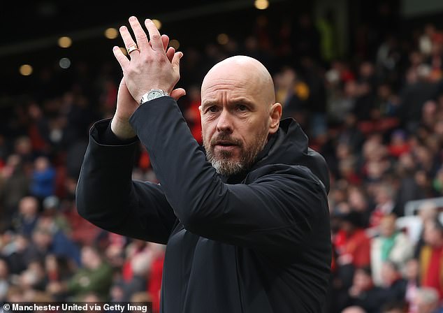 Manchester United manager Erik ten Hag (pictured) has said he is in a relationship 